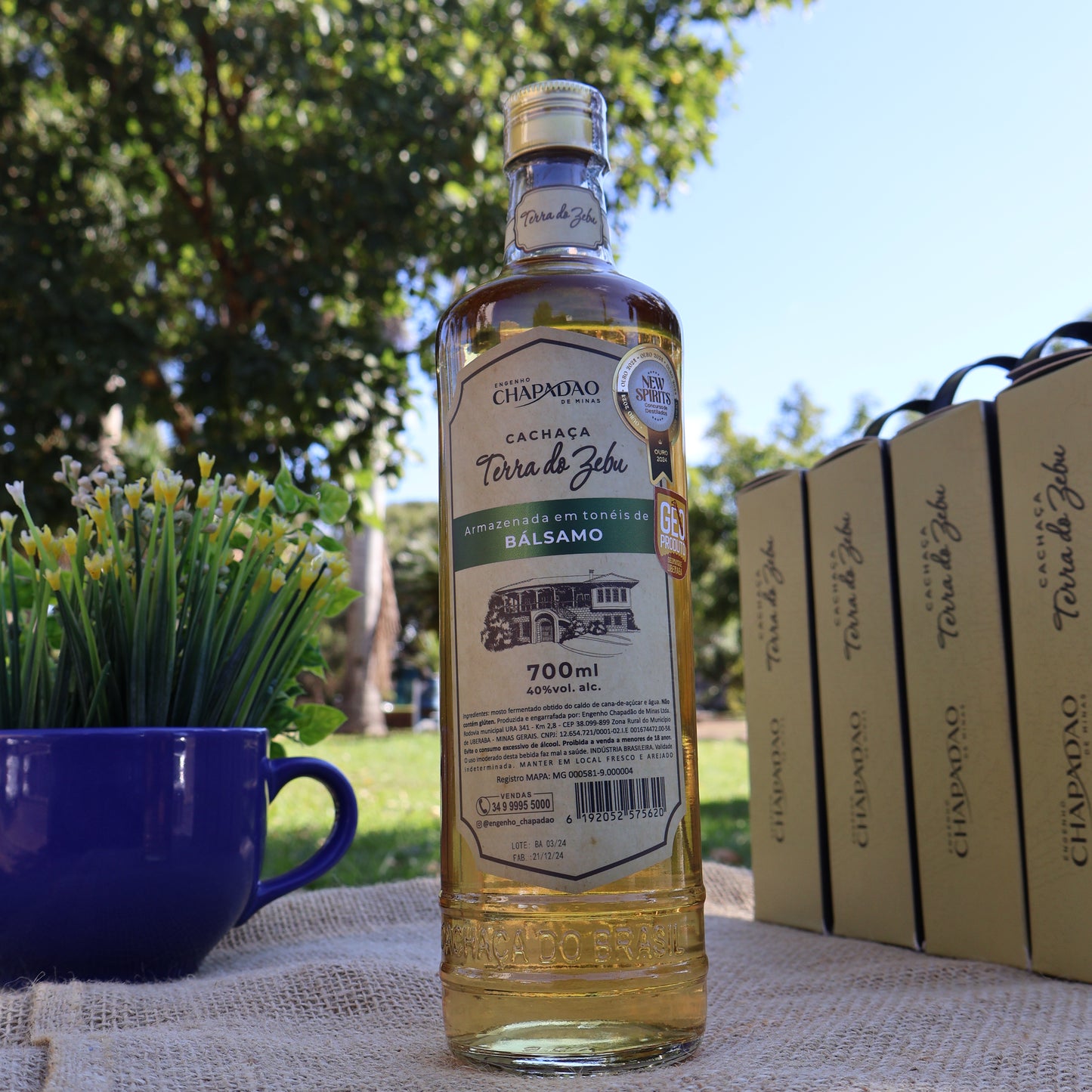 Cachaça Bálsamo Terra do Zebu