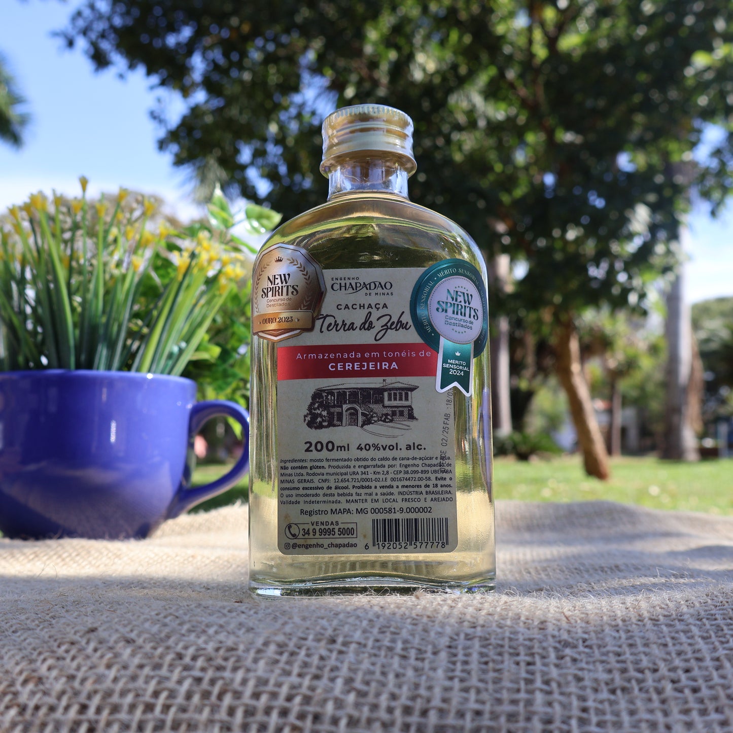 Cachaça Cerejeira Terra do Zebu