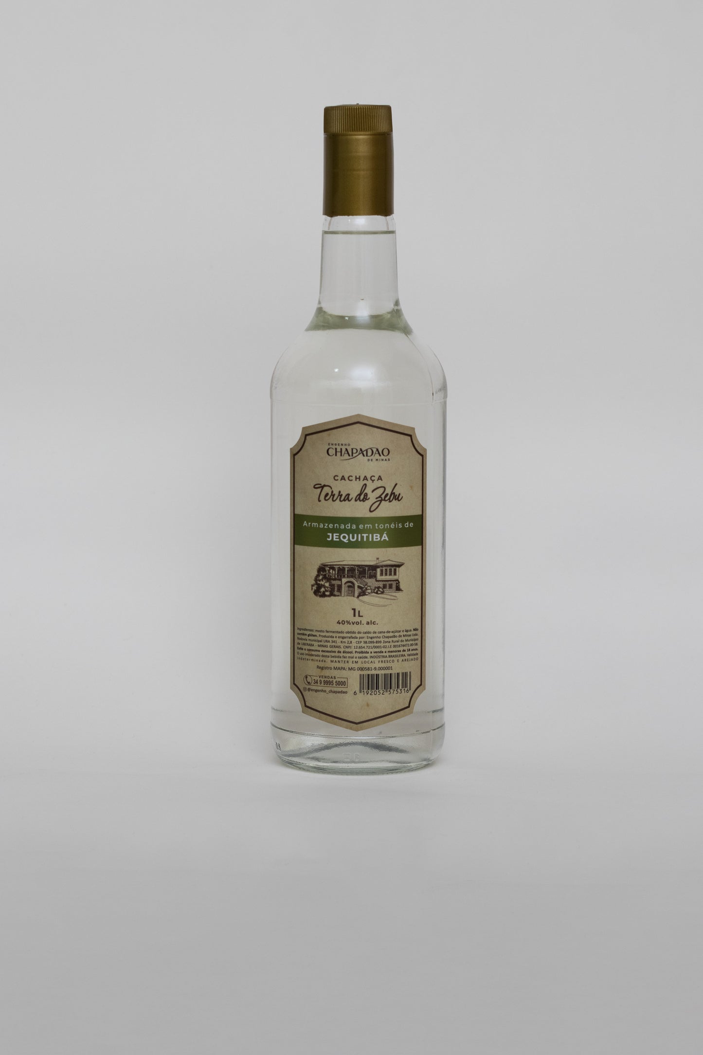 Cachaça Terra do Zebu Jequitibá