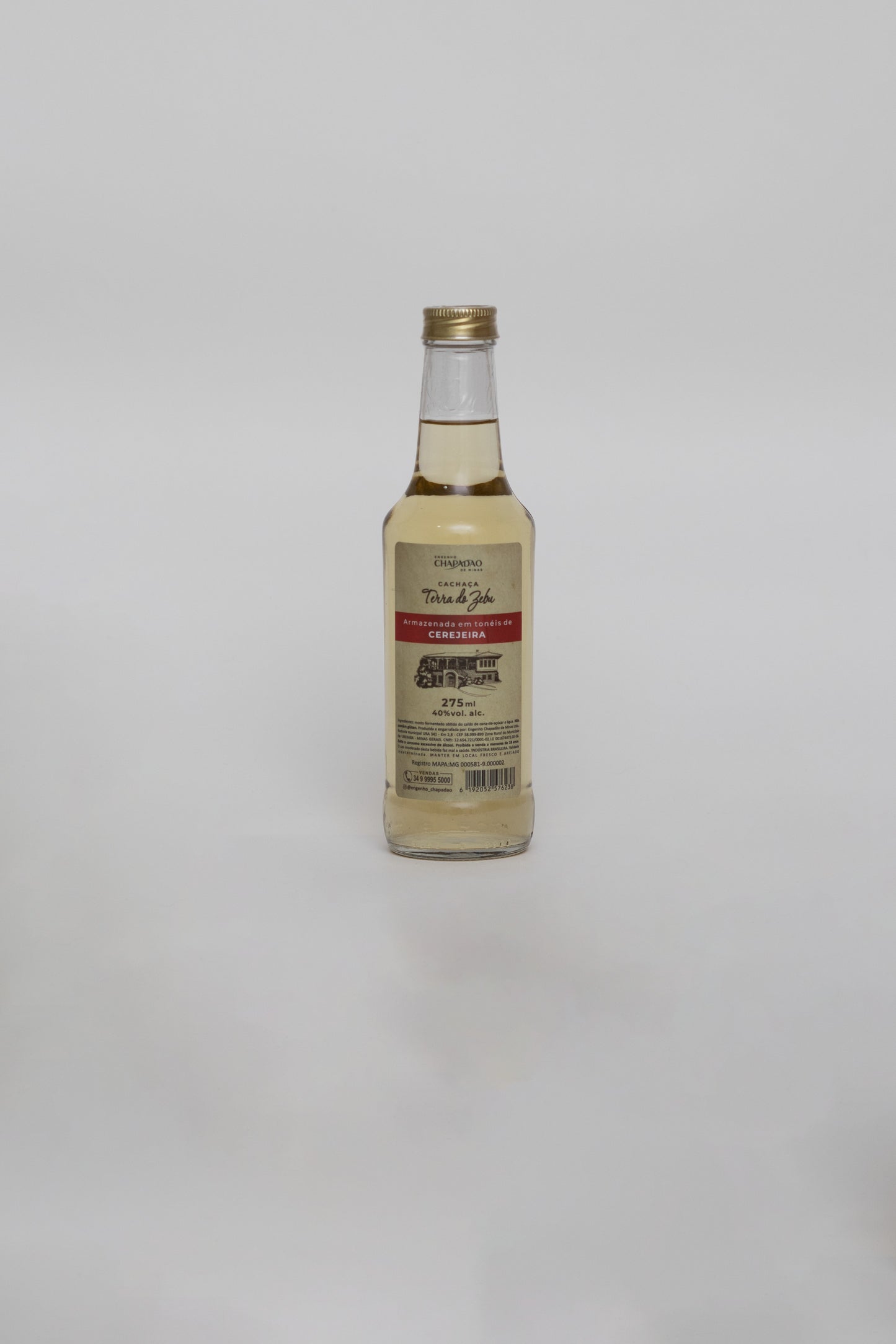 Cachaça Cerejeira Terra do Zebu