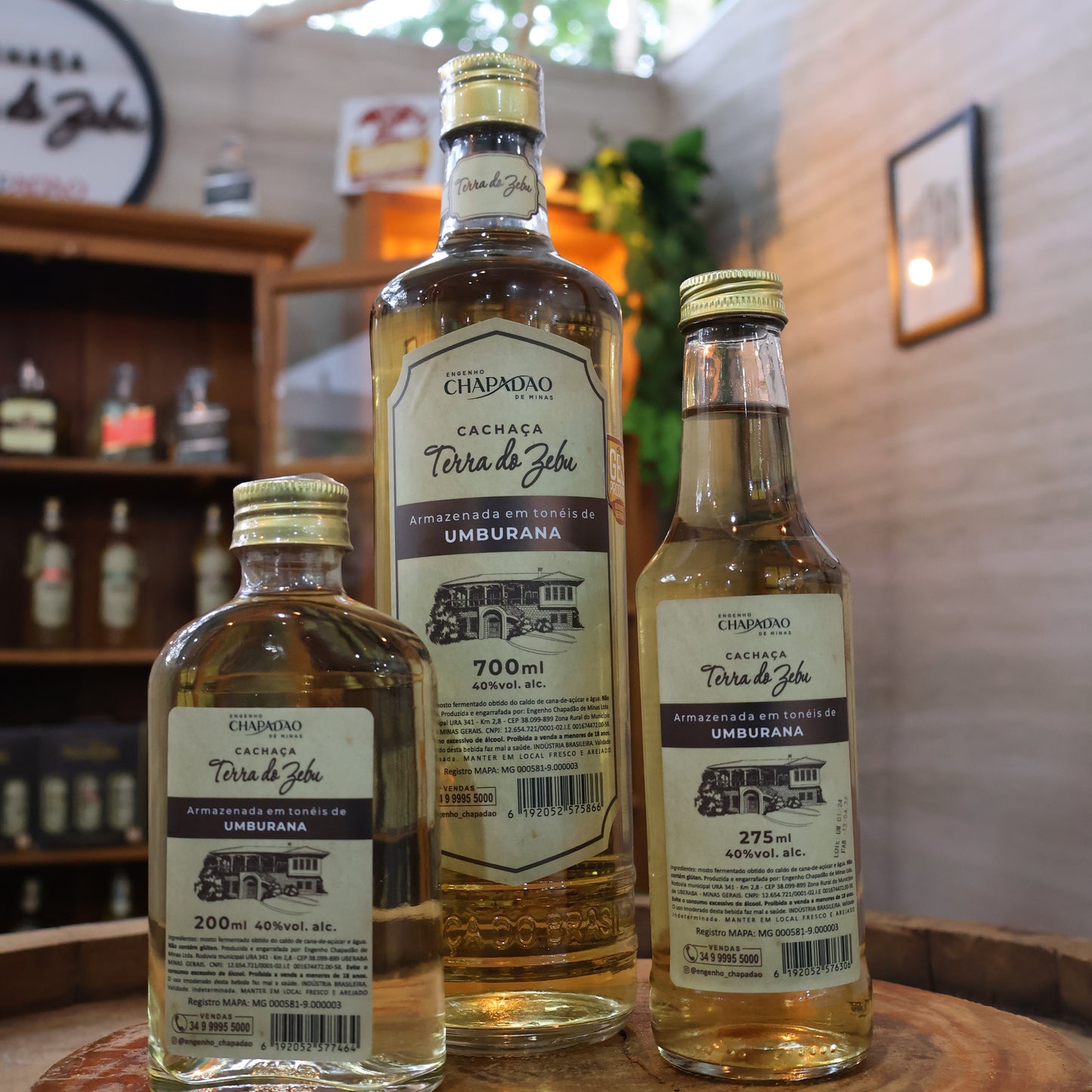 Cachaça Umburana Terra do Zebu