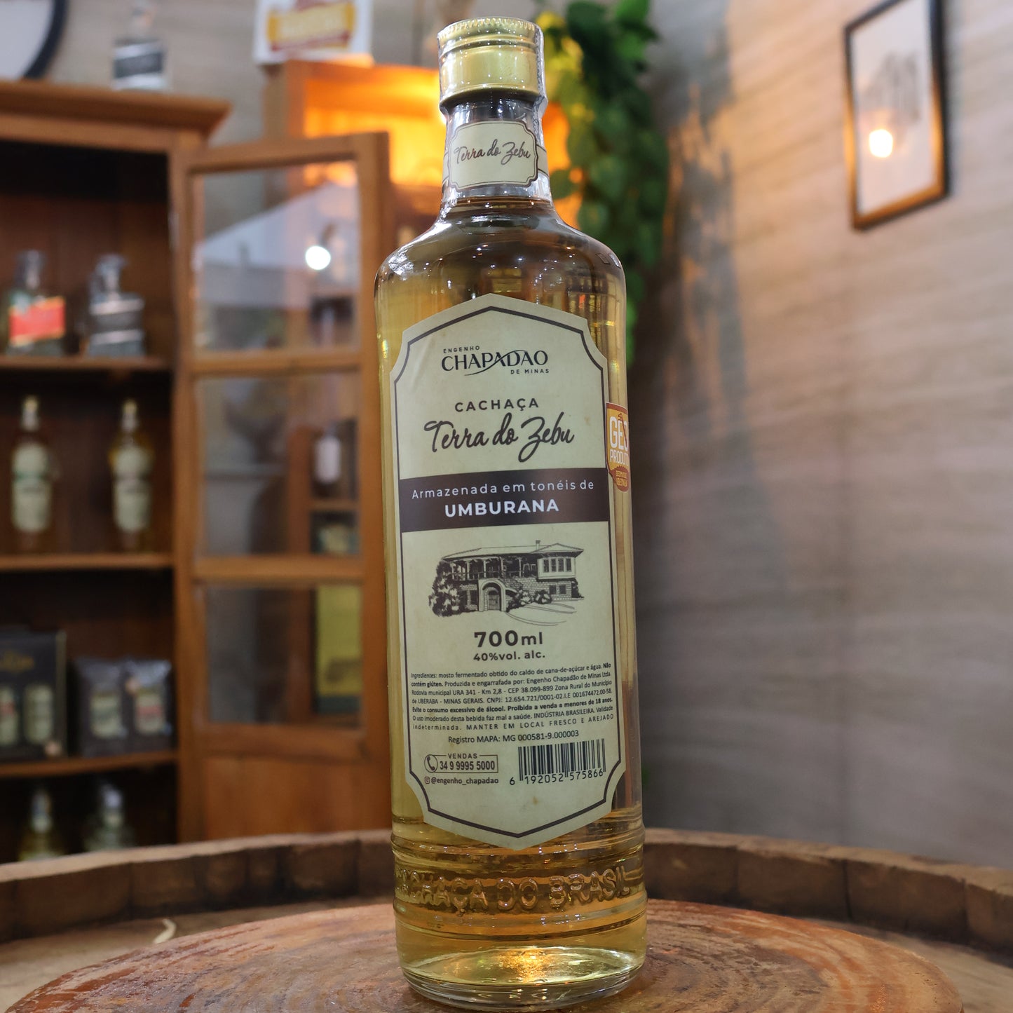 Cachaça Umburana Terra do Zebu