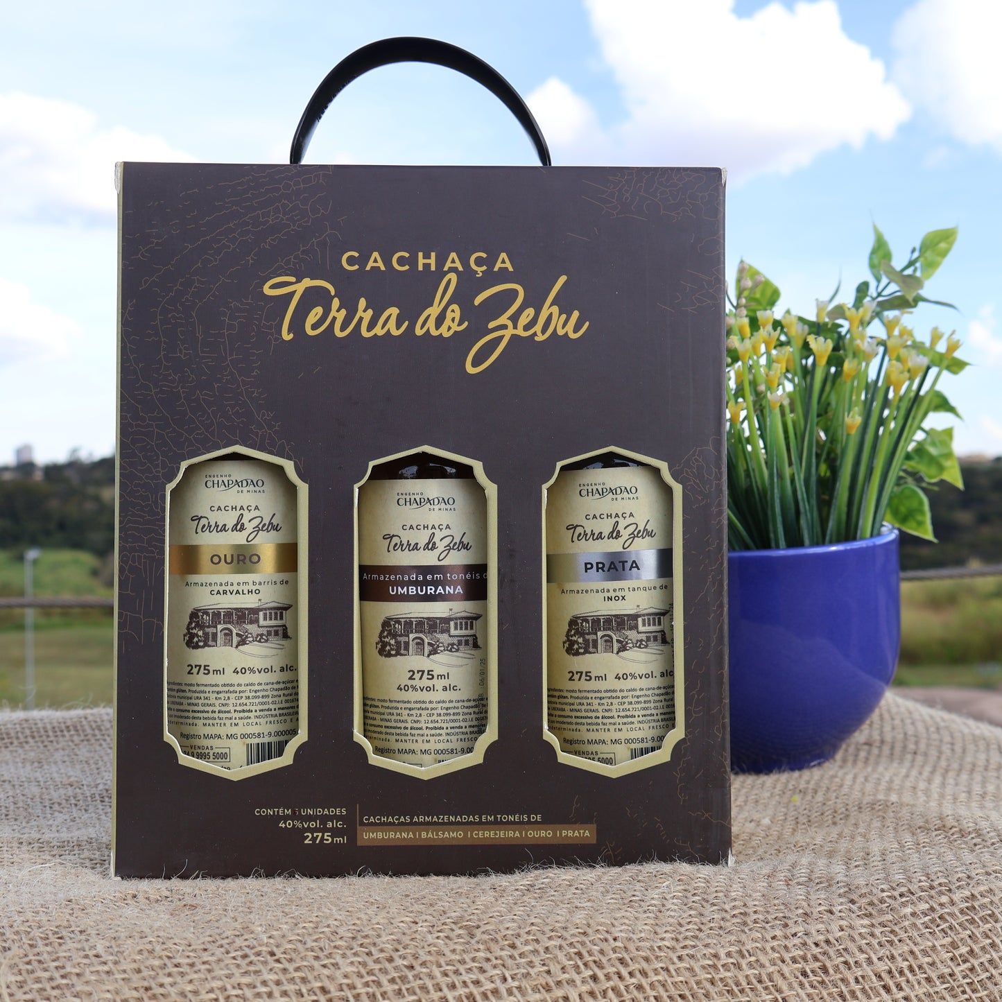 Kit 3 unidades de 275ml (Umburana)