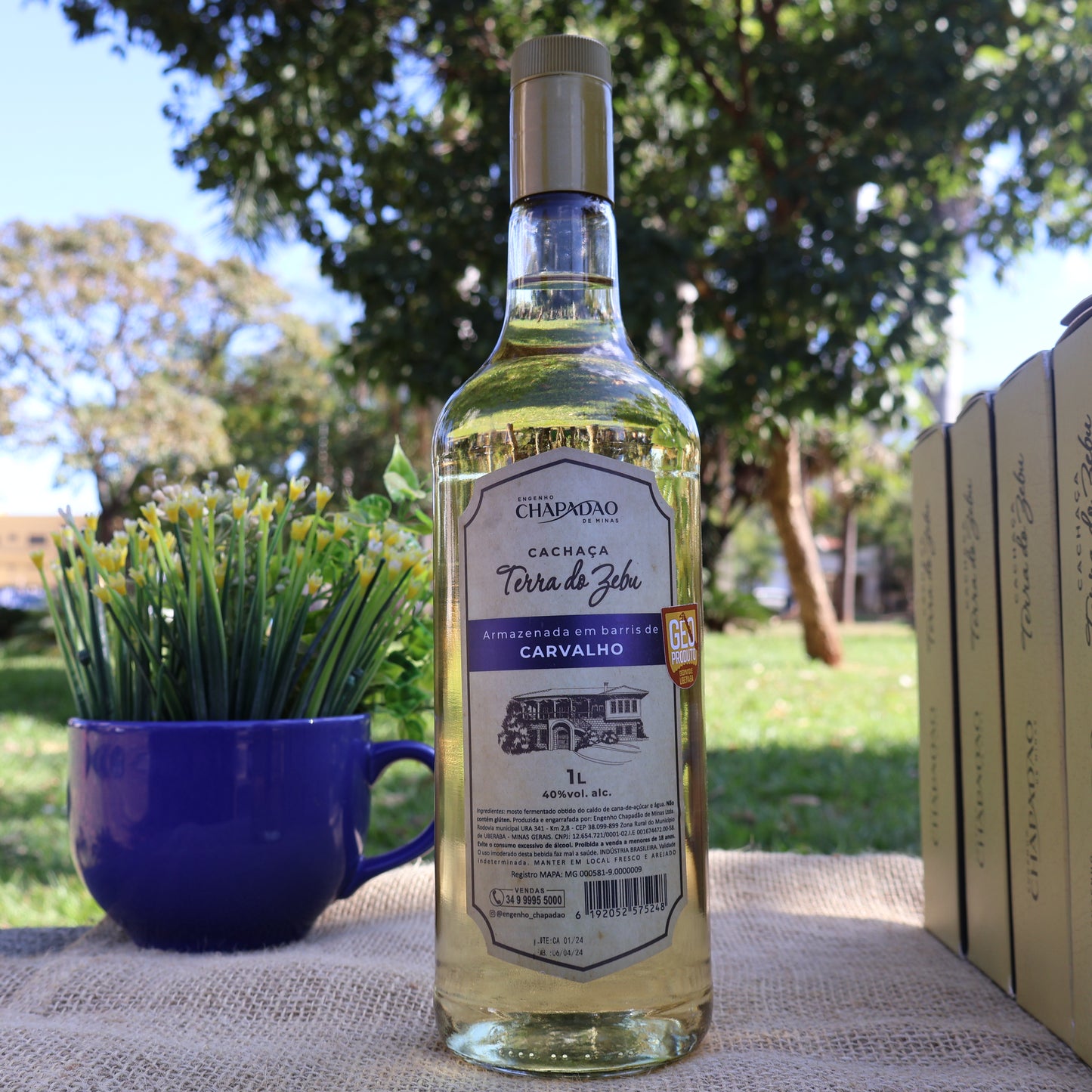 Cachaça Carvalho Europeu Terra do Zebu
