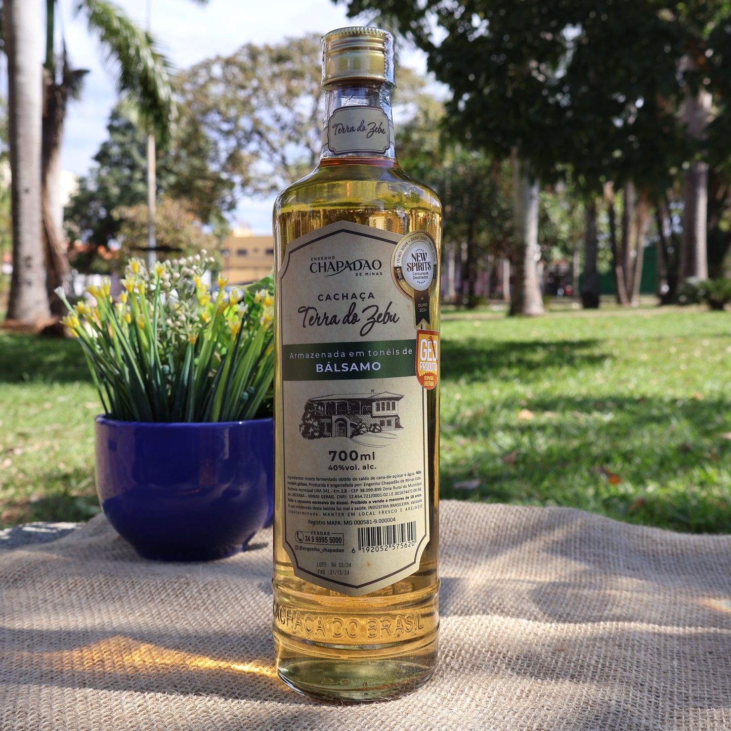 Cachaça Bálsamo Terra do Zebu
