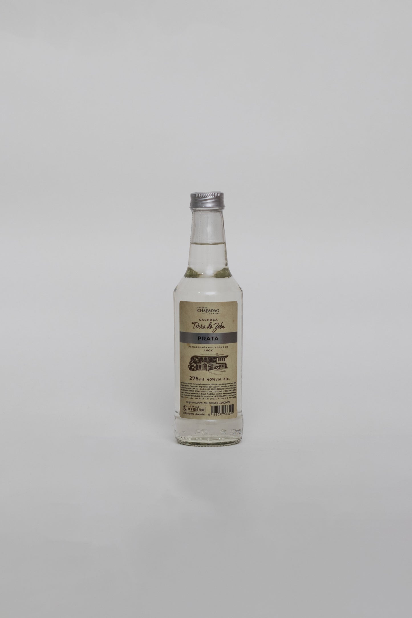 Cachaça Inox Terra do Zebu