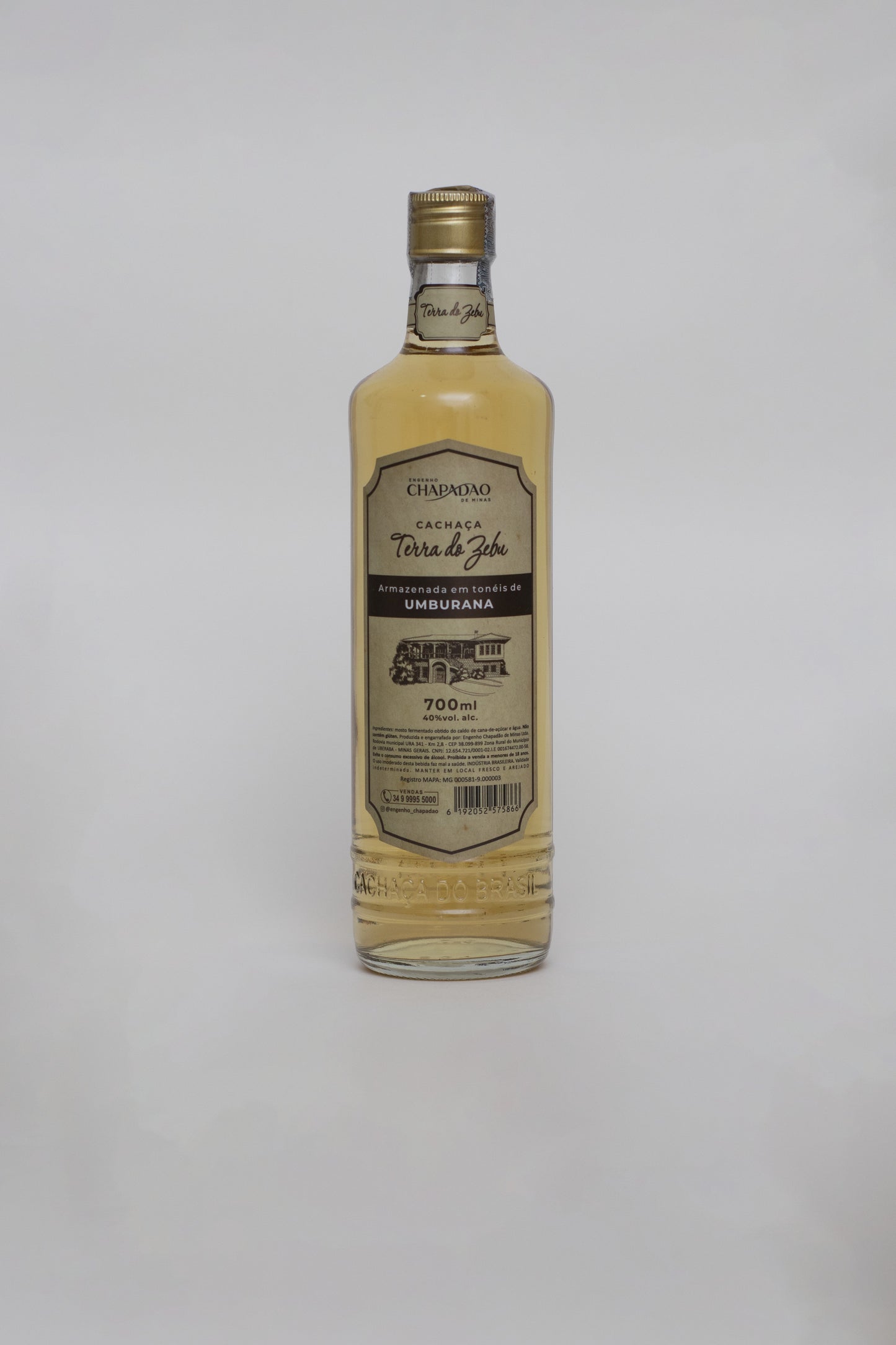 Cachaça Umburana Terra do Zebu